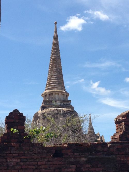 Griuvėsiai,  Ayutthaya,  Tailandas,  Senas,  Siam,  Griuvėsiai