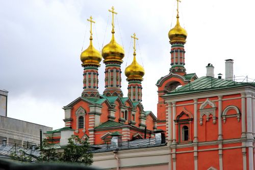 Rusija, Moscow, Kremlius, Svogūnėliai, Bazilika, Religija, Ortodoksas