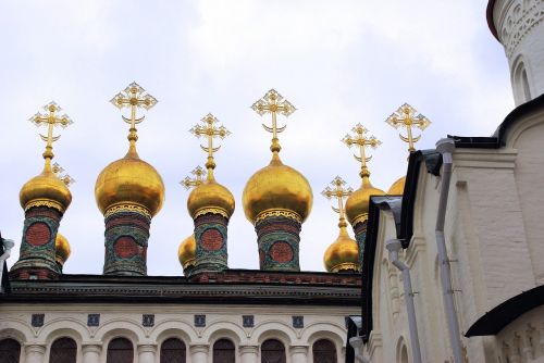 Rusija, Moscow, Kremlius, Svogūnėliai, Religija, Ortodoksas, Bazilika, Stogas
