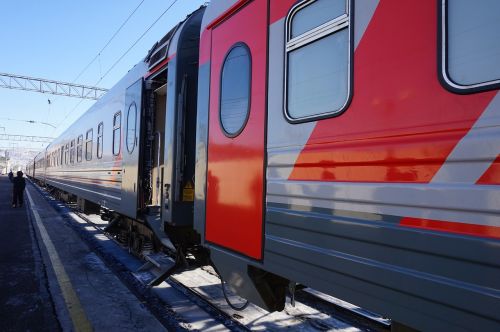 Rusija, Transsibiro Traukinys, Žiema