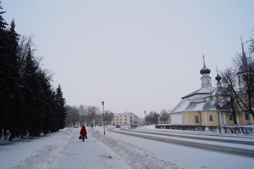Rusija,  Суздаль,  Žiema