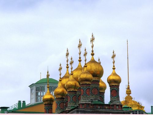 Rusija, Jaroslavas, Kupolai, Bažnyčia, Rusų Bažnyčia, Ortodoksas
