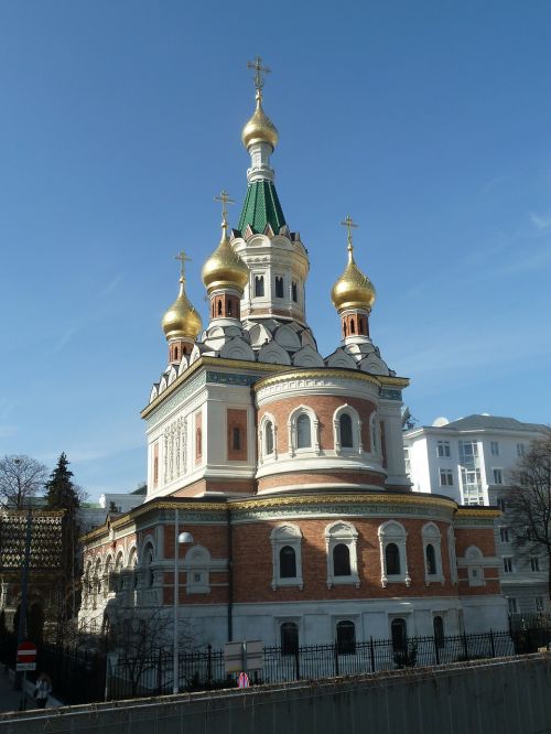 Rusų Ortodoksų, Vienna, Katedra, Šventasis Nikolas, Pastatas, Religija