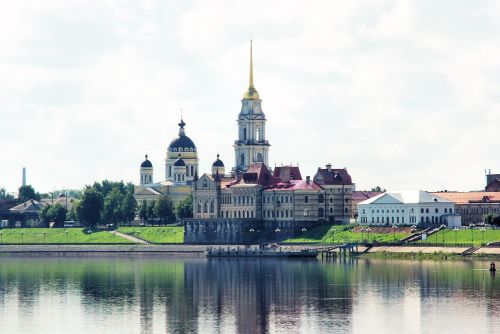 Rybinsk,  Volga,  Paminklas,  Kraštovaizdis