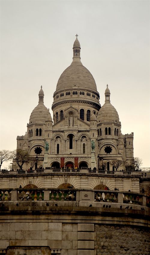 Sacrekoeuras, Paris, France, Architektūra, Istoriniai Darbai, Katedra