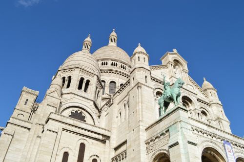 Šventas, Širdis, Šventosios Širdies Bazilika, Paris, France, Paminklas