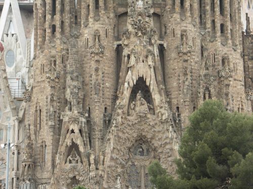 Šventas, Šeima, Barcelona, Sagrada Família, Mounament, Šventykla, Žinoma Bažnyčia, Gaudí