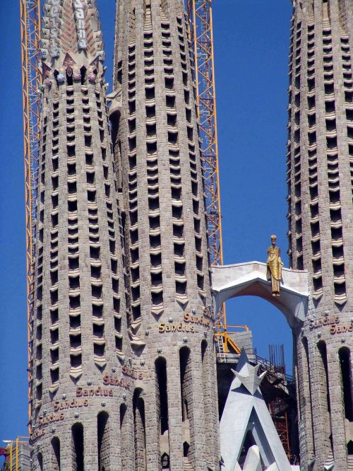 Sagrada Familia, Barcelona, Ispanija, Bažnyčia, Katalonija, La Sagrada Familia, Lankytinos Vietos, Pasaulinis Paveldas, Statybos Menas, Sagrada Família, Katedra