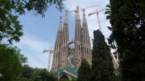 Sagrada Família, Barcelona, Bažnyčia, Menas, Architektūra