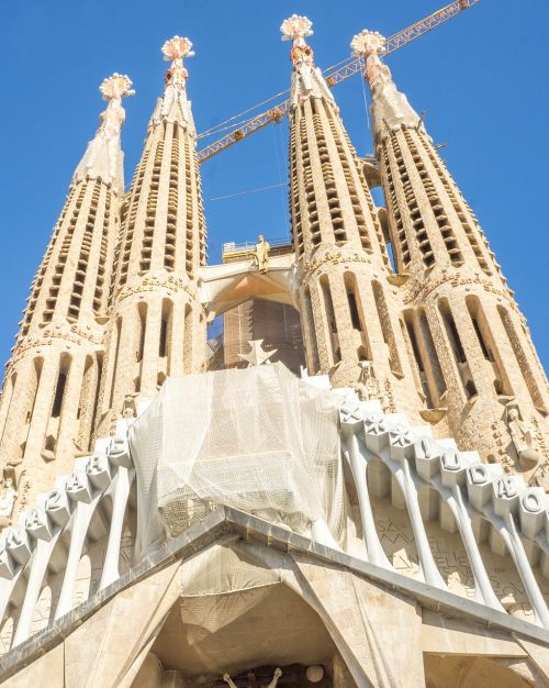 Sagrada Familia Katedra, Barcelona, Architektūra, Bažnyčia, Žinomas, Religija, Katalikybė, Orientyras, Ispanija, Gotika, Statyba, Europa, Krikščionybė, Eksterjeras