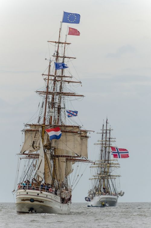 Burinė Valtis, Laivai, Harlingen, Wadden Jūra, Buriavimas, Europa, Sørlandet, 2014 M. Ilgosios Laivo Lenktynės, Olandų Mokymo Laivas, Norvegija, Vanduo