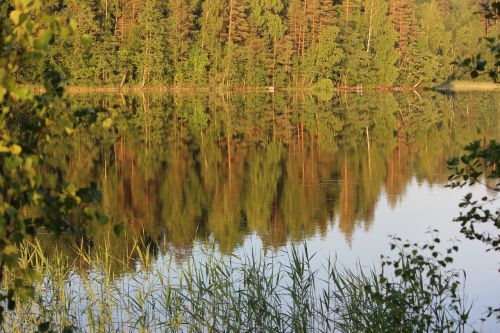 Saimaa, Ežeras, Saulėlydis, Kraštovaizdis