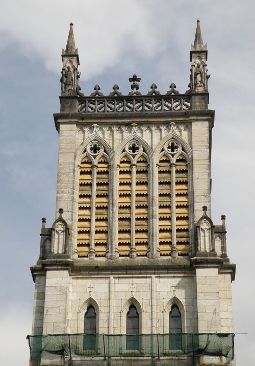 Saint Jean Baptiste, Katedra, Belley, France, Bokštas, Bažnyčia, Religinis, Architektūra, Istorinis