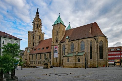 Šventosios Kilianos Bažnyčia, Heilbronn, Baden Württemberg, Vokietija, Lankytinos Vietos, Kultūra, Pastatas, Architektūra, Bažnyčia, Tikėjimas, Religija, Orientyras