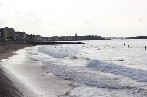 Saint Malo, Jūra, Papludimys, Užtvankos, Šventė, Brittany