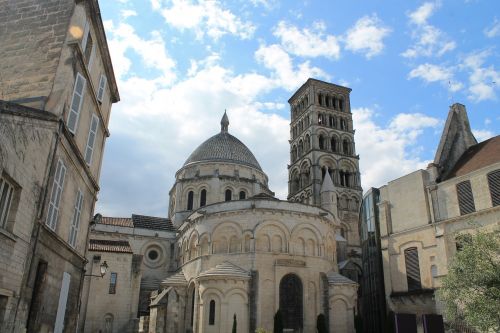 Šventojo Tvirtovės Katedra, Angoulême, France, Charente, Bažnyčia, Katedra, Netipinė Bažnyčia, Pierre, Kupolas