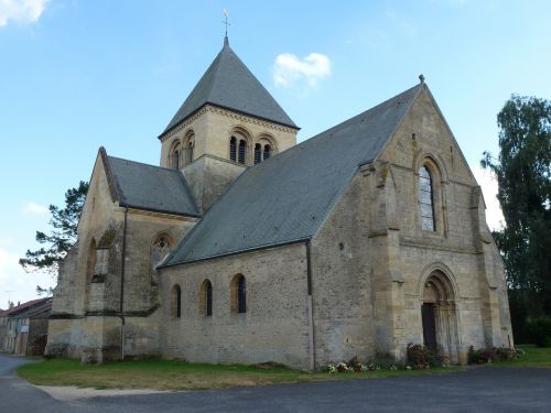 Sainte-Catherine, Bažnyčia, France, Ardennes, Pastatas, Istorinis, Eksterjeras, Religinis