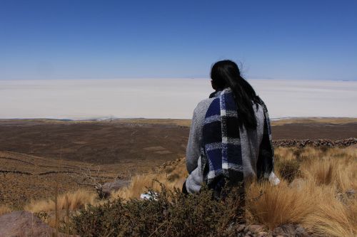 Druskos Ežeras, Perspektyva, Kraštovaizdis, Regėjimas, Bolivija, Druskos Butai, Viršuje, Ilgesys, Indiofrau