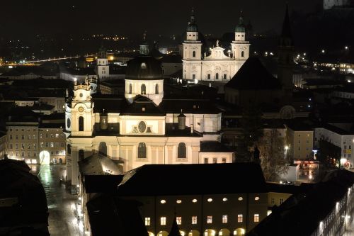 Salzburg, Austria, Mönchberg, Kolegiali Bažnyčia, Dom