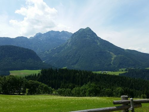 Salzburger Land, Kalnai, Austria, Kalnas, Svajonių Diena, Gamta