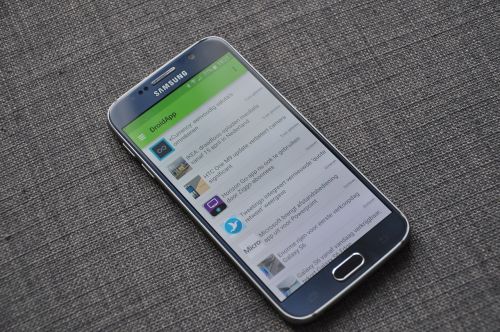 Samsung, Galaktika S6, Android, Išmanusis Telefonas, Google 