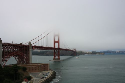 San, Francisco, San Franciskas, Usa, Tiltas, Auksinių Vartų Tiltas, Rūkas, Lankytinos Vietos, Auksiniai Vartai, Kalifornija