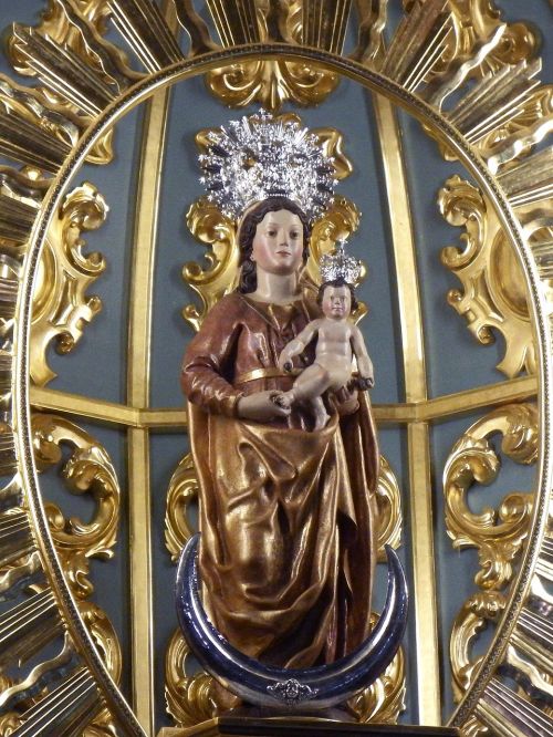 San Andrés Y Sauces,  Mergelė Marija,  Montserrato Mergelė,  Mūsų Montserato Motina,  Religinis Įvaizdis,  La Palma,  Bažnyčia,  Cc0,  Be Honoraro Mokesčio