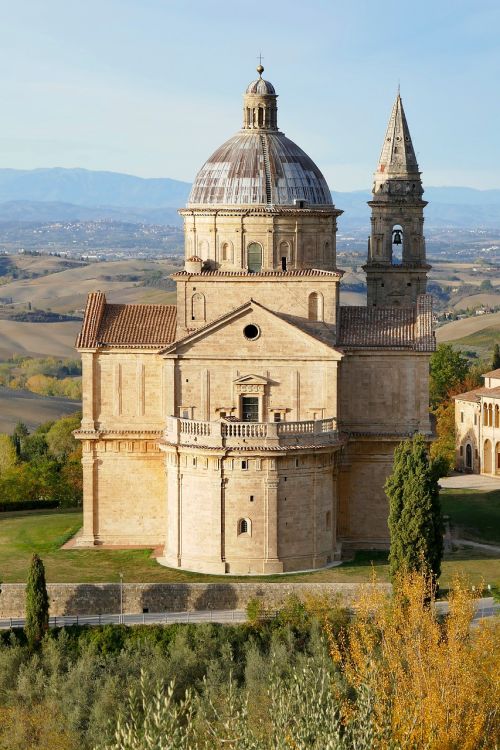 San Biagio, Bažnyčia, Toskana, Siena, Italy