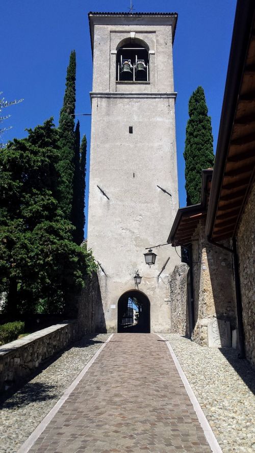San Felice Del Benaco, Italy, Bažnyčia, Bokštas, Architektūra, Pastatas, Religija, Ežero Garda