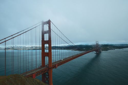San Franciskas, Auksinių Vartų Tiltas, Tiltas, Vartai, Auksinis, San, Francisco, Kalifornija