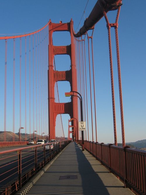 San Franciskas, Amerikietis, Auksiniai Vartai, Auksinių Vartų Tiltas, Kabantis Tiltas
