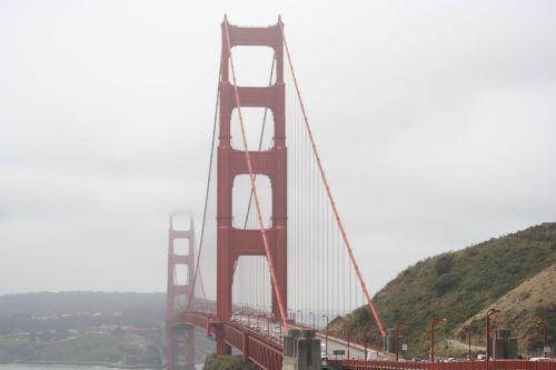 San Franciskas, Auksinių Vartų Tiltas, Rūkas