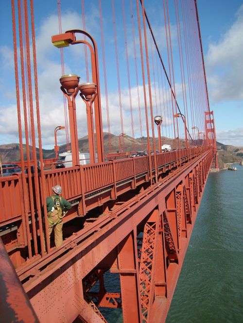 San Franciskas, Kabantis Tiltas, Auksinių Vartų Tiltas, Tiltas, Kalifornija