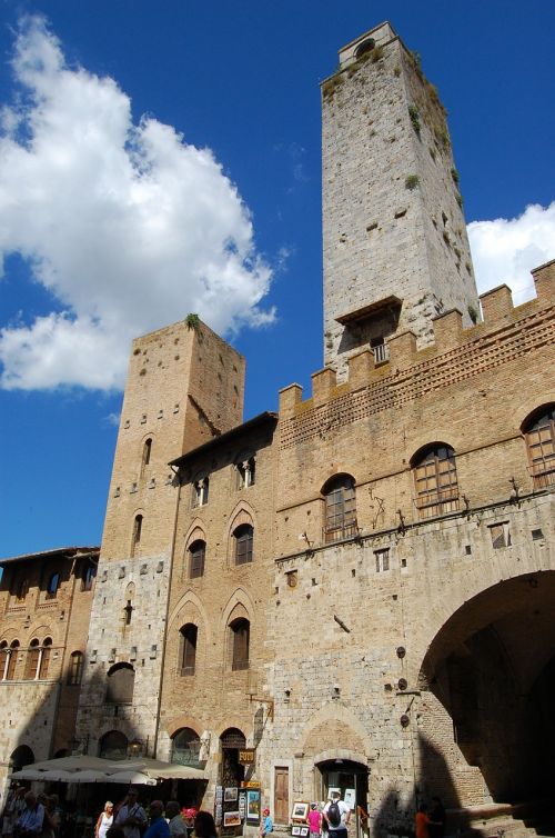 San Gimignano, Italy, Toskana