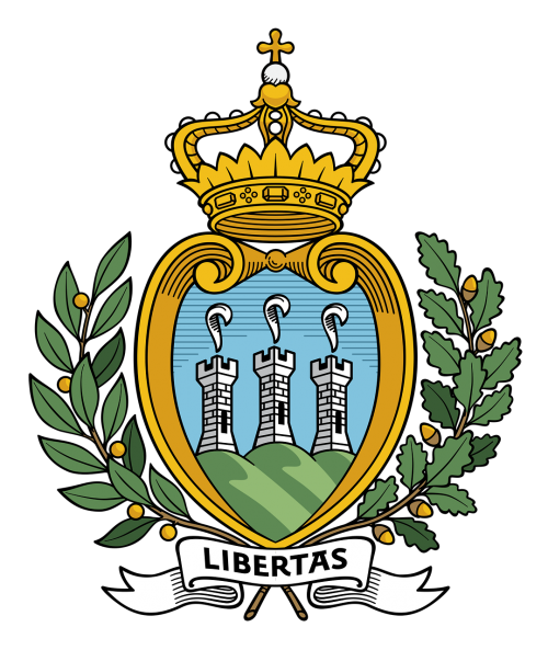 San Marino, Herbas, Vėliava, Marino, Rankos, Nacionalinis