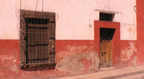 San Miguel De Allende, Meksika, Durys, Architektūra, Įėjimas, Įėjimas, Durų, Unikalus, Būstas, Įėjimas