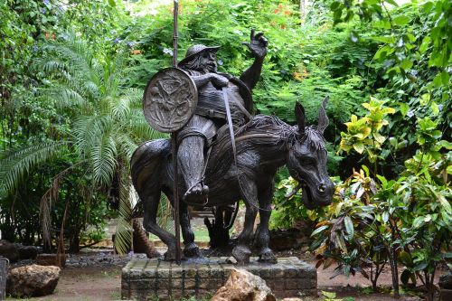 Sancho Panza, Havana, Statula, Parkas, Skulptūra