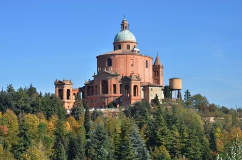 Šventykla, Madonna, San Luca, Bolonija