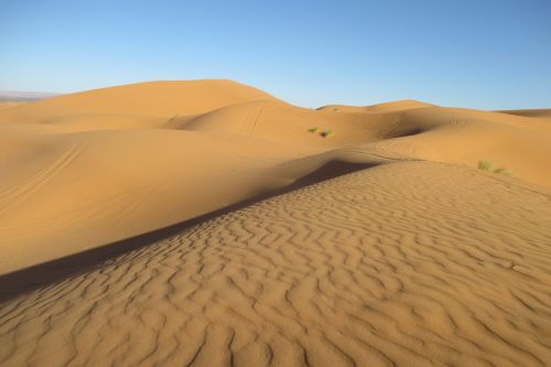 Smėlis, Dykuma, Struktūra, Sahara, Marokas