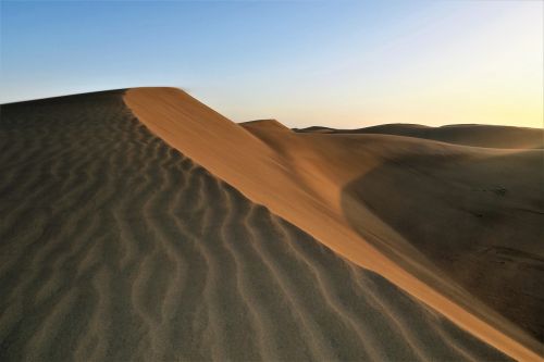 Smėlis, Kopos, Dykuma, Sahara