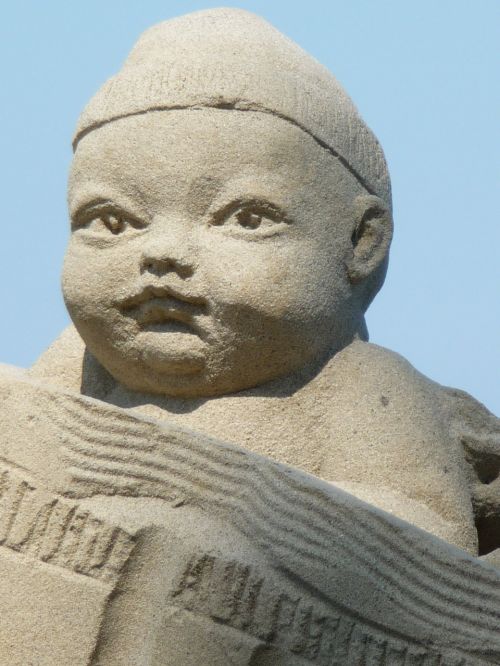 Smėlio Skulptūra, Kūdikis, Veidas, Ežero Konstanta, Rorschach