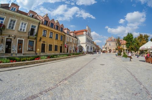 Sandomierz, Lenkija, Senamiestis, Parduotuvė, Paminklai, Turizmas, Gatvė, Architektūra