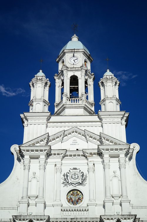 Sangolkis,  Bažnyčia,  Architektūra,  Paveldas,  Ekvadoras,  Varpinė