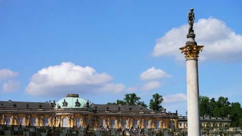 Sanssouci, Potsdamas, Park Sanssouci, Skulptūra, Uždaras Sanssoucis, Istoriškai, Lankytinos Vietos
