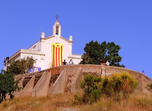 Sant Ramon, Sant Boi De Llobregat, Katalonija, Katalonija, Vėliava, Nepriklausomumas, Dangus