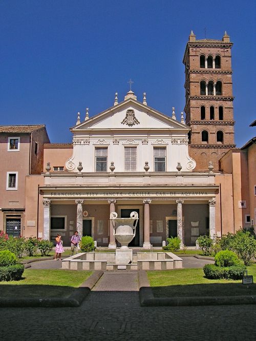 Santa Cecilia In Trastevere, Roma, Italy, Europa, Bažnyčia, Tikėjimas, Religija, Lankytinos Vietos, Kultūra, Bazilika, Barokas