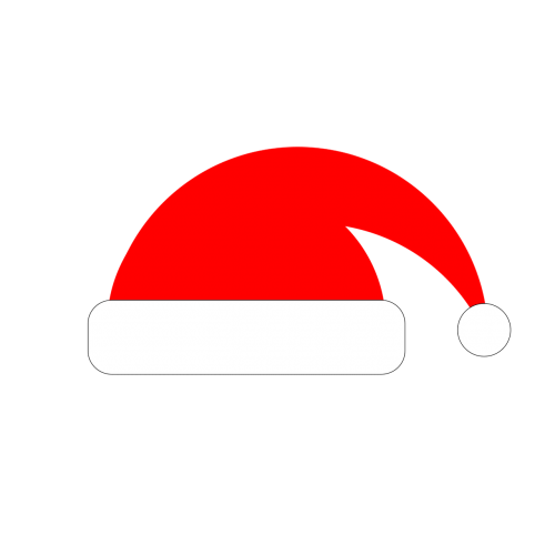 Kalėdų Senelis, Skrybėlę, Kalėdos, Raudona, Festivaliai, Linksmų Kalėdų, Sveikinimai, Skaidrus, Šventė