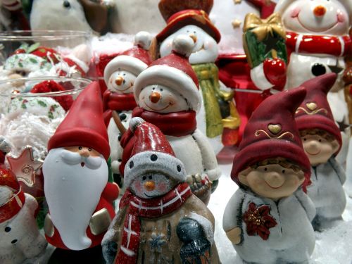 Kalėdų Senelis, Santa, Sniego Senis, Apdaila, Žaislas, Kalėdos, Šventė, Žiema