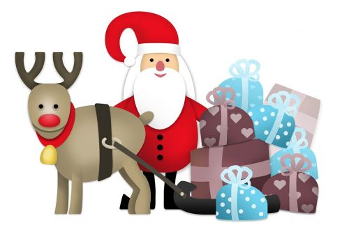Kalėdų Senelis, Šiaurės Elniai, Rudolph Raudonas Nosies Elnias, Kalėdos, Brownie, Kalėdinė Dovana