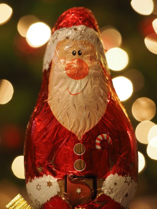 Kalėdų Senelis, Kalėdos, Figūra, Nikolas, Šokoladas, Kalėdų Senelis, Kalėdų Puošimas, Šokoladas Santa Claus